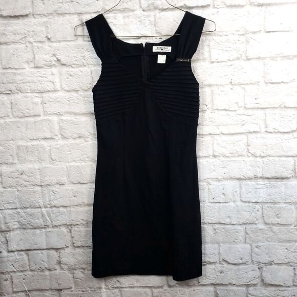 💚Parasco Denim Legend Black bodycon Dress - Picture 1 of 7